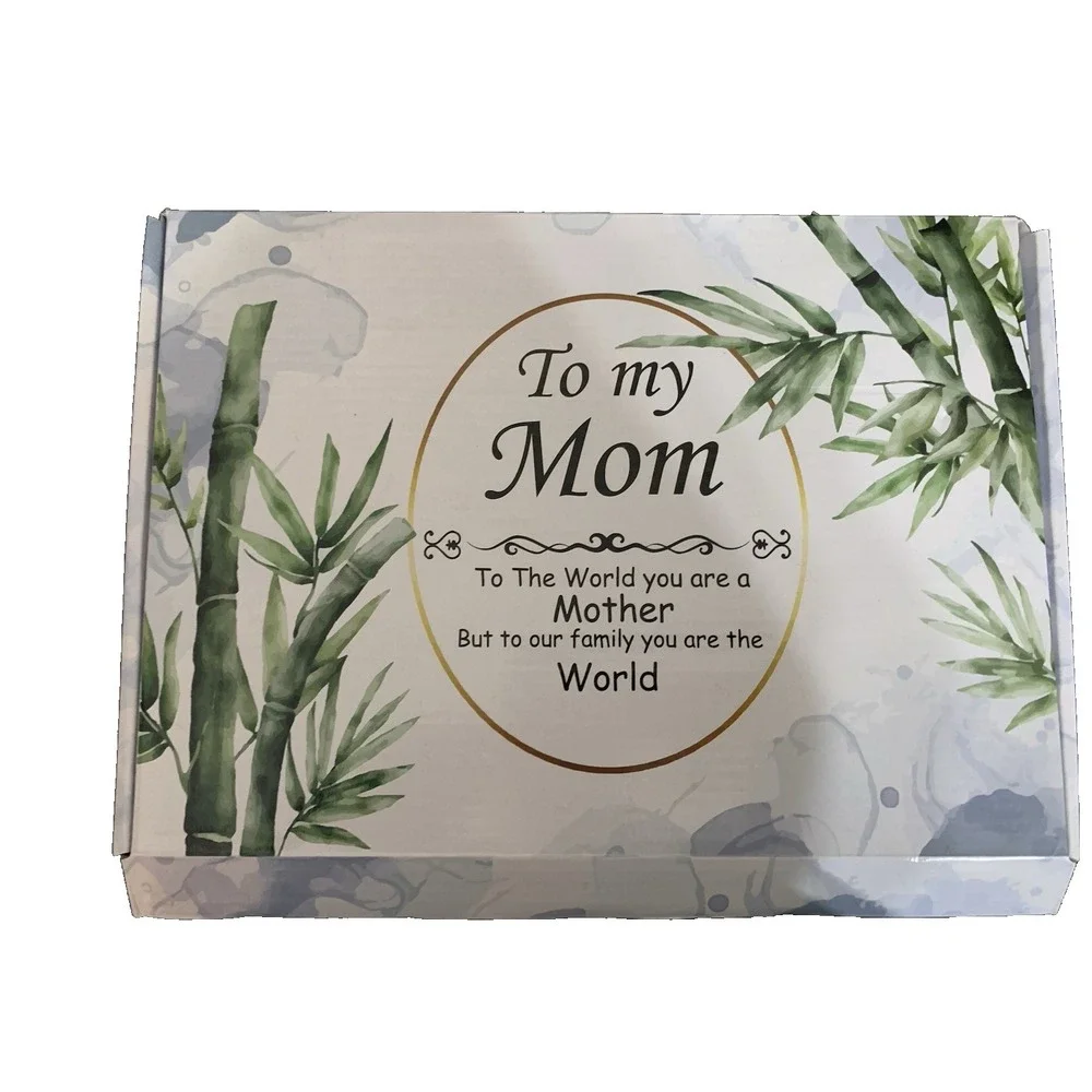 Mother's Day Birthday Easter Bamboo Wood Cutting Board Wooden Utensils Mom